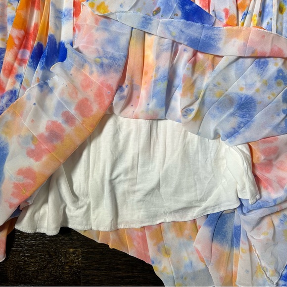 Cartoon Tie Dye Shift Dress - Picture 5 of 12